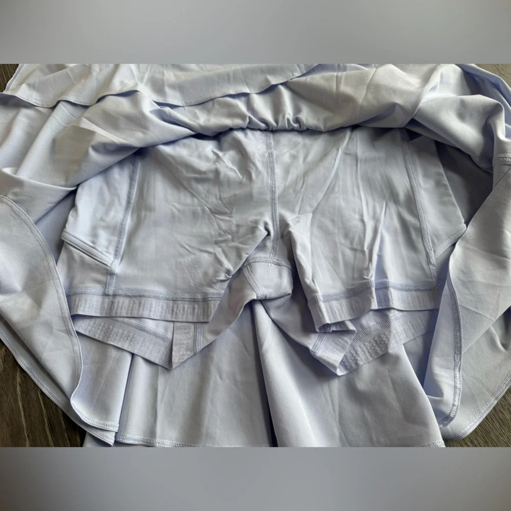 Lululemon Court Rival High-Rise Skirt *Long in Pastel Blue Size 8